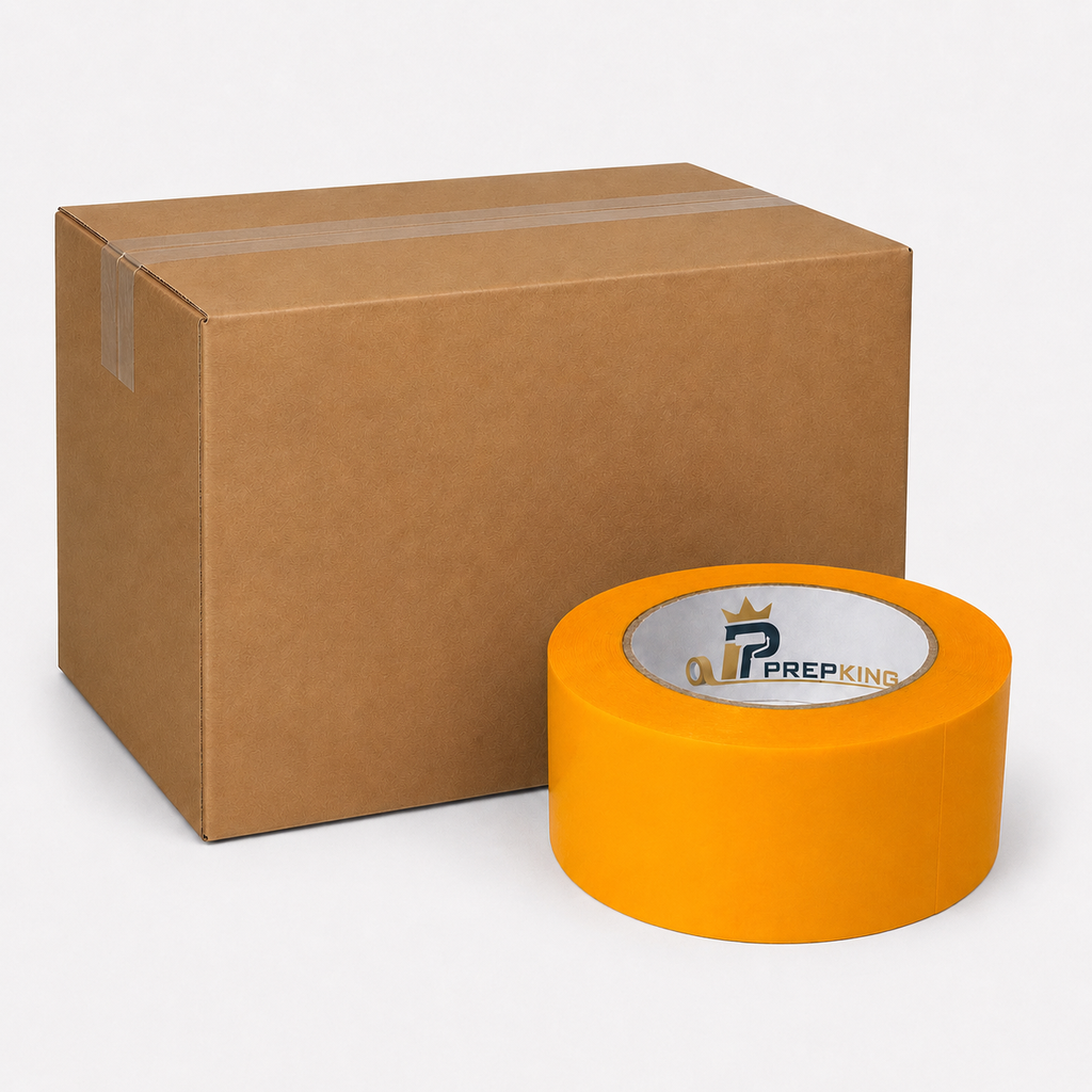 Box of 36 rolls - Washi - yellow - masking tape 36mm x 50m